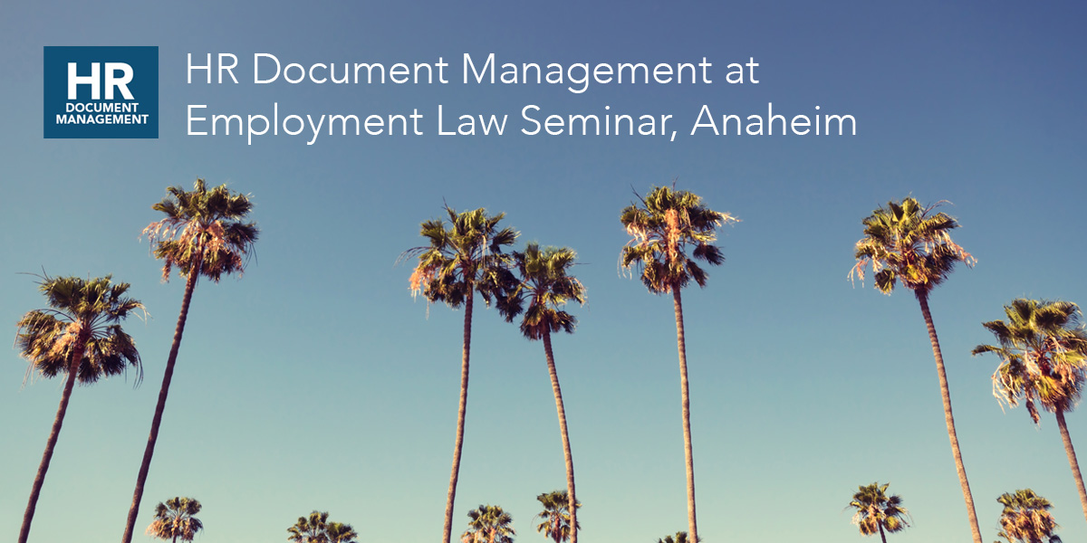 HR-8th Annual Employment Law Seminar in Anaheim, California 09132019