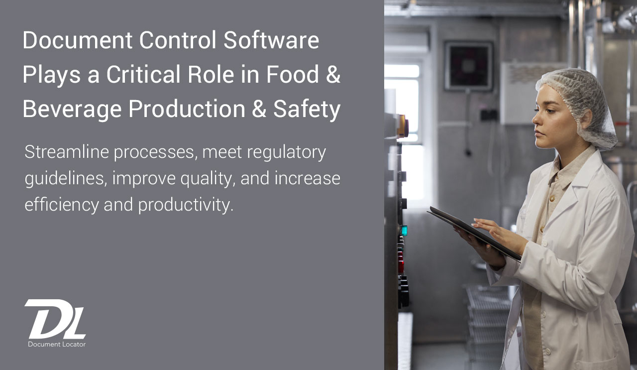 Document Control Software for Food and Beverage Production
